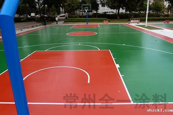 环氧地坪篮球场